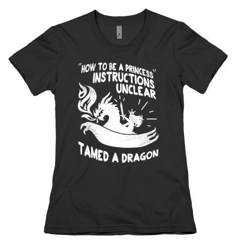 Instructions Unclear, Tamed Dragon Women's Cotton Tee